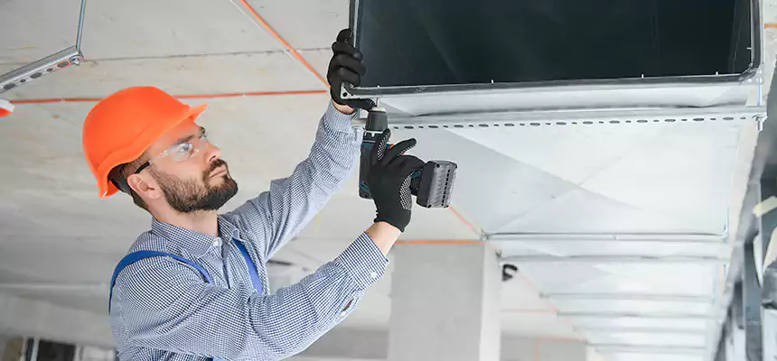 Roof Cap & Exterior Hood Lint Buildup Removal – Morton Grove